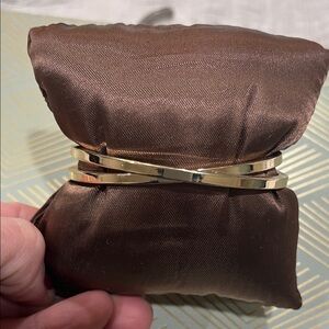 Gold-Tone Bangle Bracelet